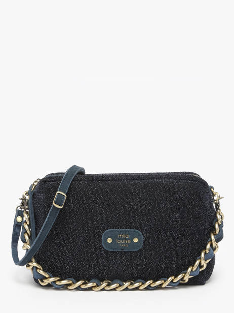 Cross Body Tas S Mila louise Blauw s 23673S